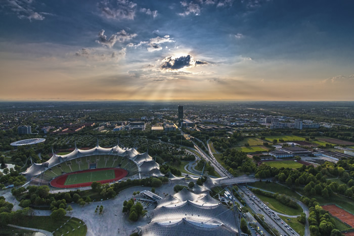 La ville de Munich en Allemagne