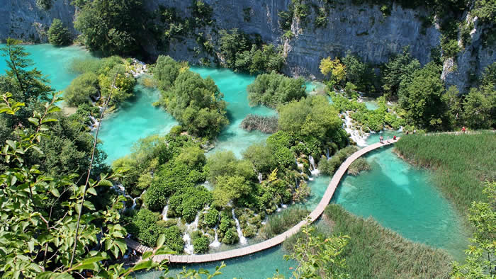 Le parc national des lacs de Plitvice en Croatie