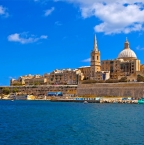 Image de Cap à Rabat, sur la ville de Malte